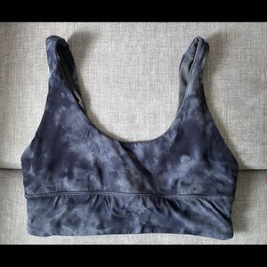 Lululemon Align Sports Bra - Black Tie Dye